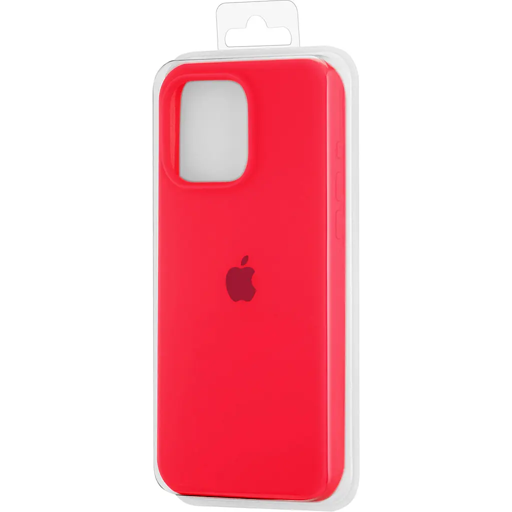 Чохол Silicone Case для Apple iPhone 16 Pro Max Rose Red AA [114924] - фото 2