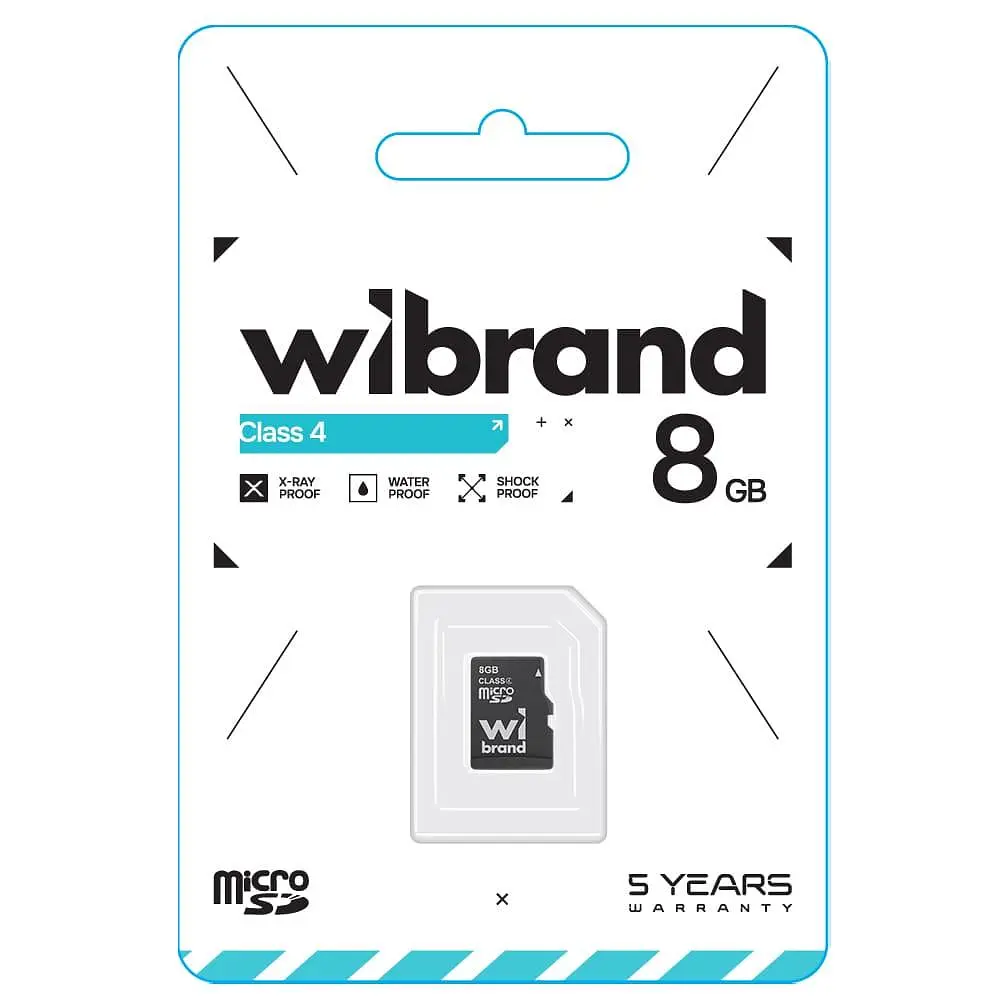 microSDHC Wibrand 8Gb class 4 - фото 2