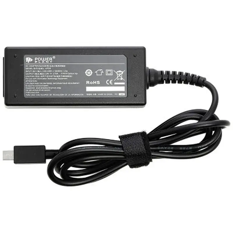 Блок живлення до ноутбуку PowerPlant ASUS 220V, 19V 33W 1.75A (mini USB) (AS33FMUSB)