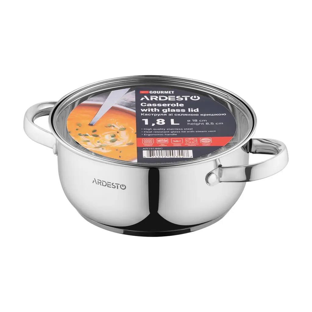 Каструля ARDESTO Gemini Gourmet 1.8 л (AR1918BC) - фото 4