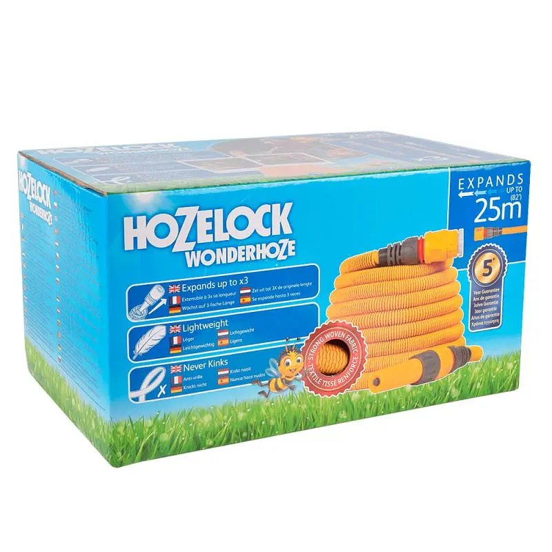 Шланг Hozelock Wonderhoze 25 м + коннекторы - фото 2