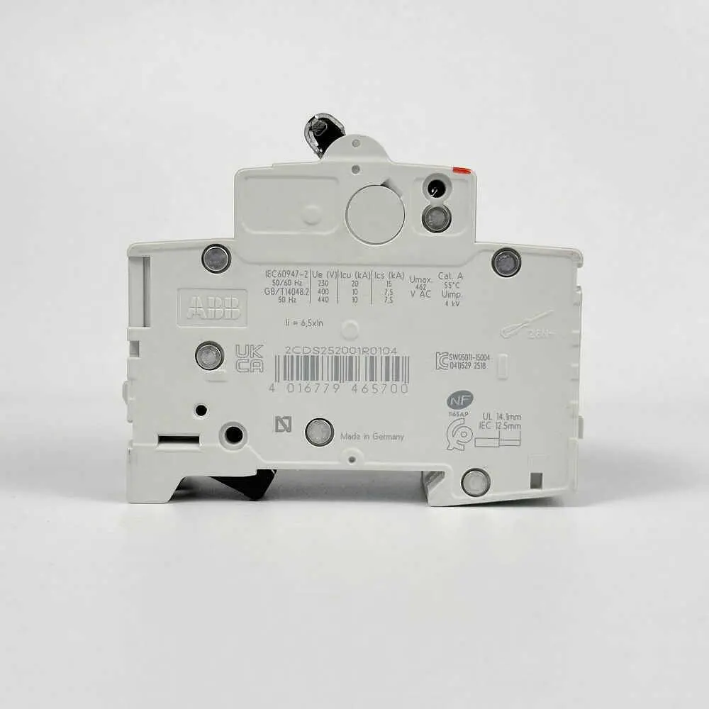 Автоматичний вимикач ABB S202-C10 ( 2CDS252001R0104 ) - фото 3