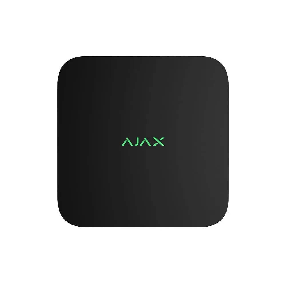 IP-відеореєстратор 8-канальний 8Mp Ajax NVR (8ch) Black (26-00323) - фото 4