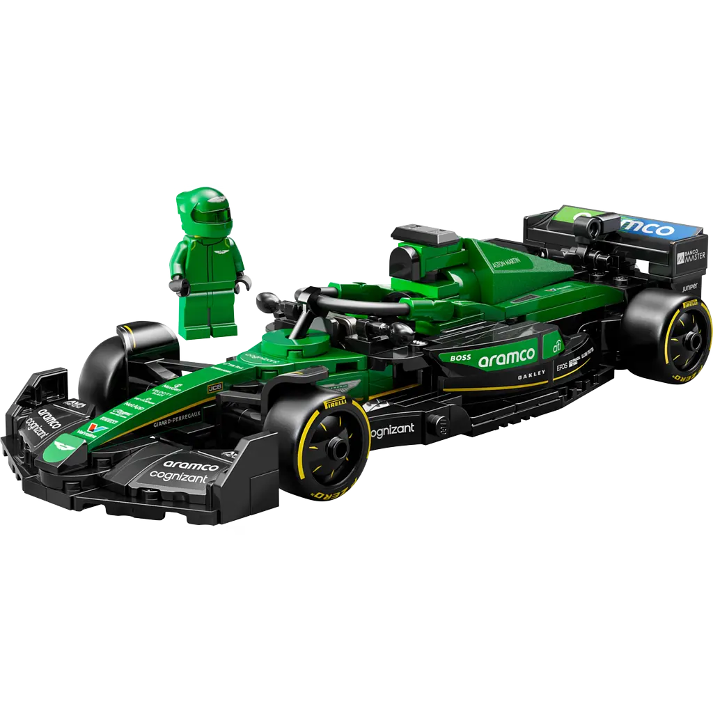 Конструктор LEGO Speed ​​Champions Автомобиль для гонки Aston Martin Aramco F1 AMR24, 269 деталей (77245) - фото 3