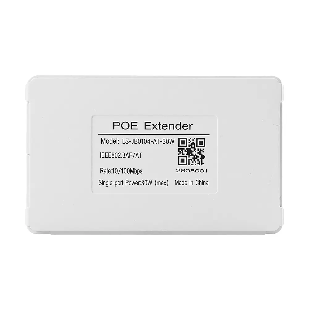PoE-розширювач NVC-POE 4/100 small box (73-00164) - фото 9