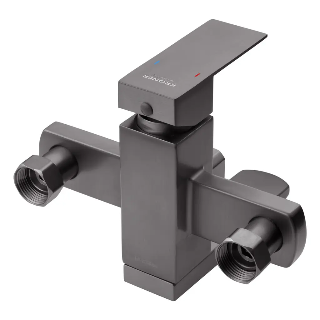 Змішувач для ванни Kroner KRP Edelstahl Kubus - PVD060 (CV035907) - фото 3