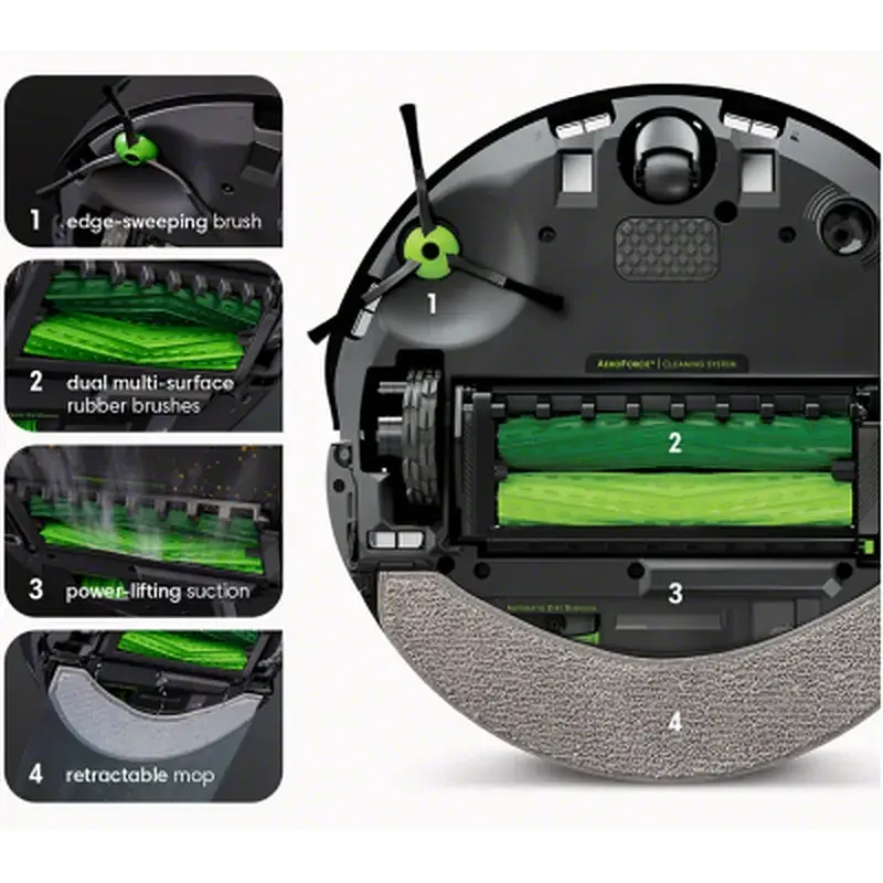 Пилосос iRobot Roomba Combo J7 (c715840) - фото 5