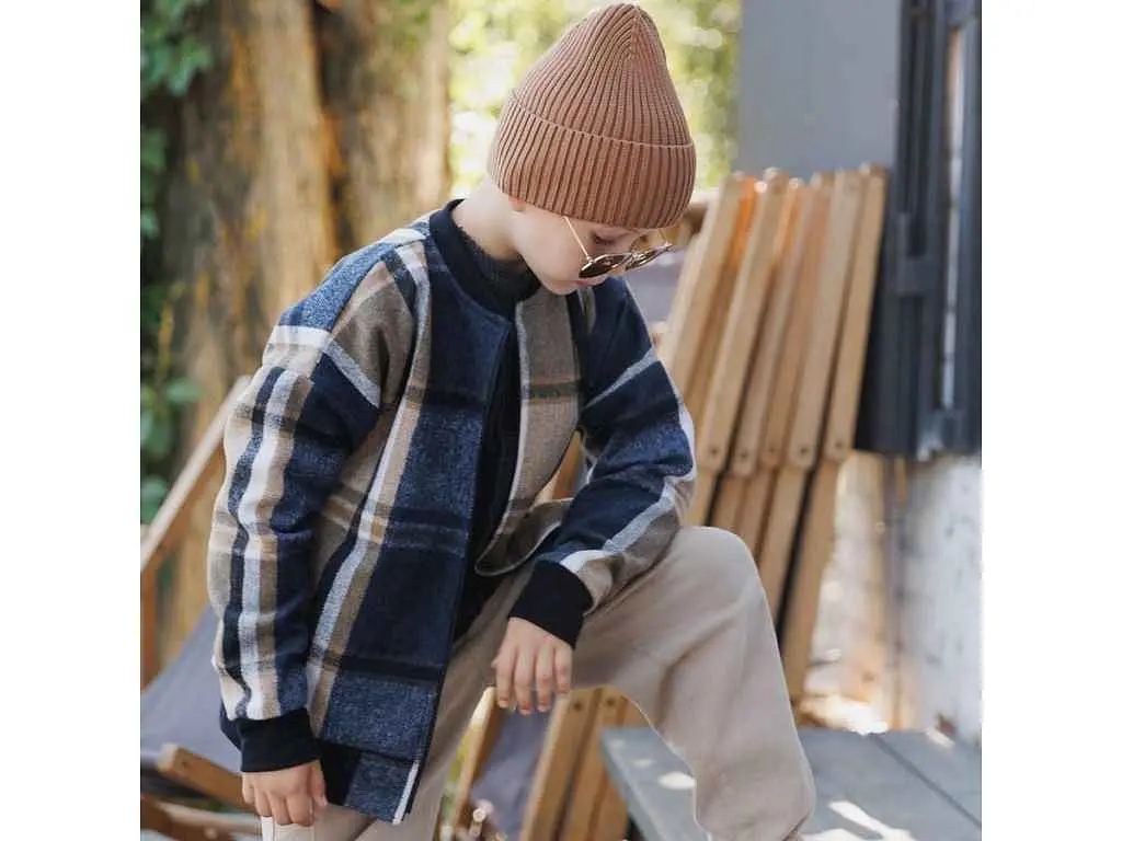 Шапка Glory Kids р. 50-52 молочна в'язана "BRENDI" арт. 9062 - фото 2