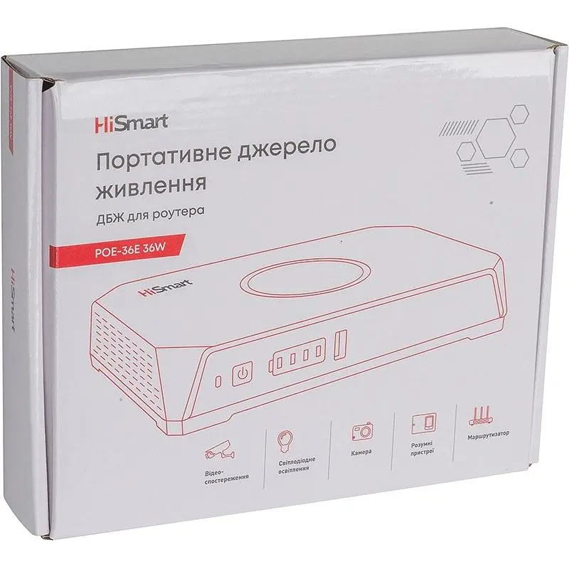 ИБП для роутера HiSmart POE-36E 36W 8800mAh - фото 6