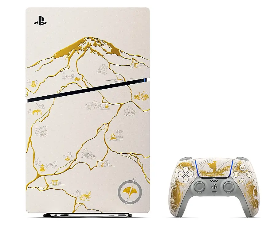 Стационарная игровая приставка Sony PlayStation 5 Slim 1TB Ghost of Yotei Limited Edition (1000048368) - фото 2