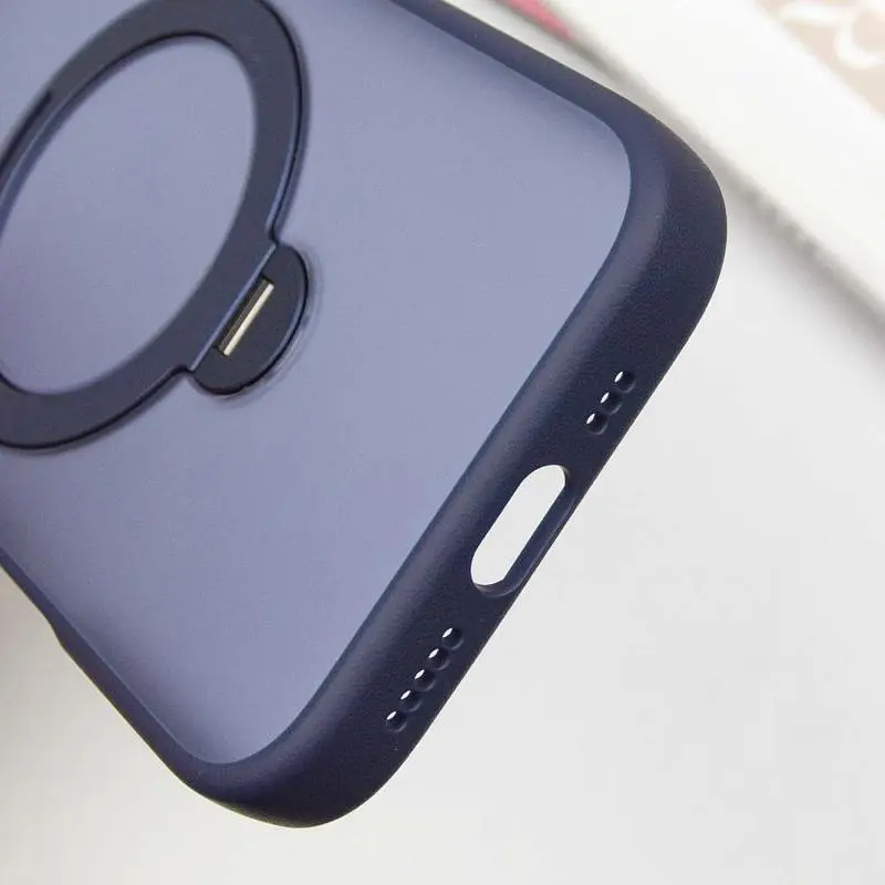 Чохол Ummi Colorful with MagSafe HQ Ring для Apple iPhone 16 Pro Max 6.9" Dark Blue - фото 7