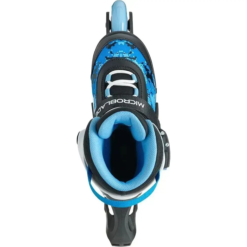 Ролики Rollerblade Microblade SL 36.5-40 Black/Blue (1012-86B0751540-NF02-36.5-40) - фото 6