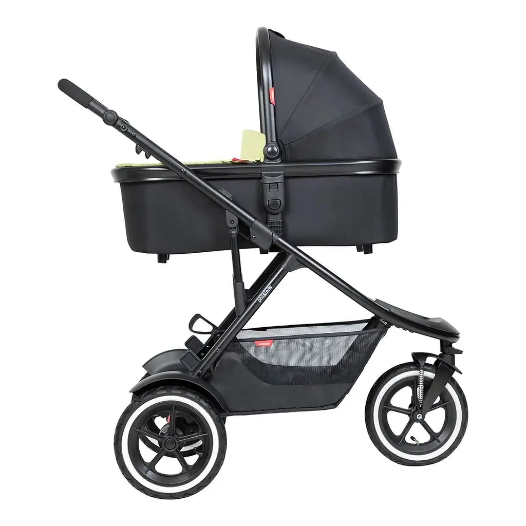 Универсальная беговая коляска 2 в 1 Phil&Teds Sport + вкладка, коралловый - фото 7