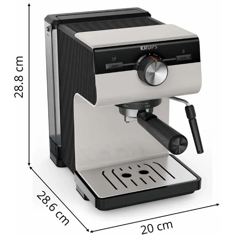 Кофемашина Krups XP381B10 OPIO Grey - фото 3
