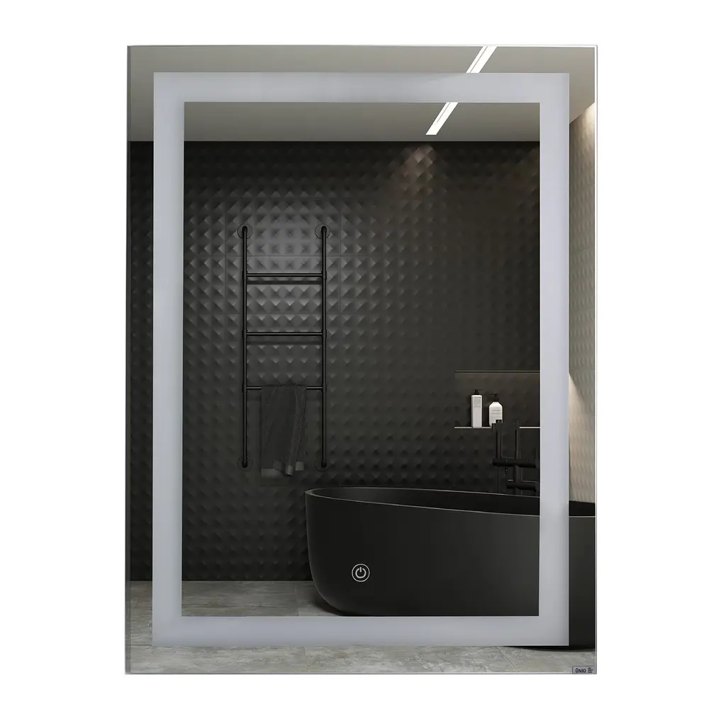 Дзеркало Unio MRR-01 SQR-AA-S 600 x 800 mm LED FL з сенсором 000027462 - фото 2