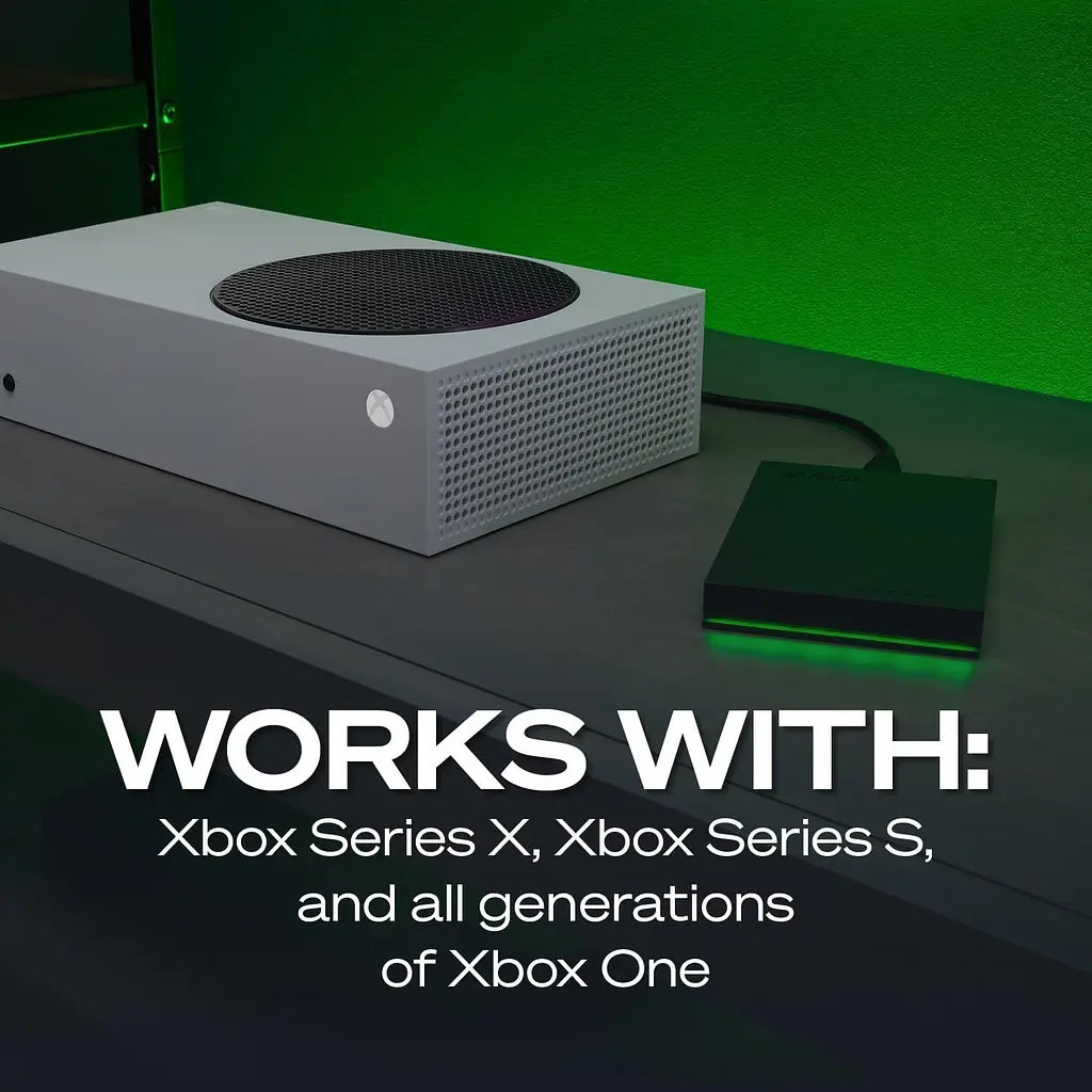 Зовнішній жорсткий диск Seagate Game Drive для Xbox 5TB Black (STKX5000403) [162537] - фото 8