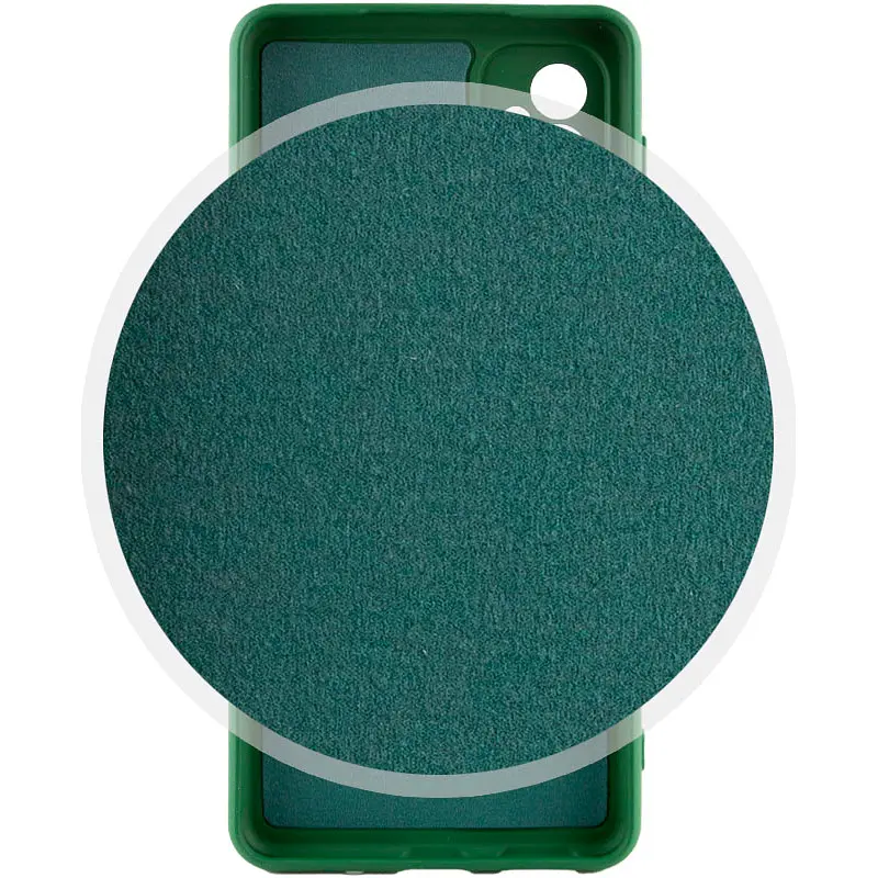 Чехол Silicone Cover Lakshmi Full Cam для Samsung Galaxy A14 4G/5G Dark Green [97251] - фото 3