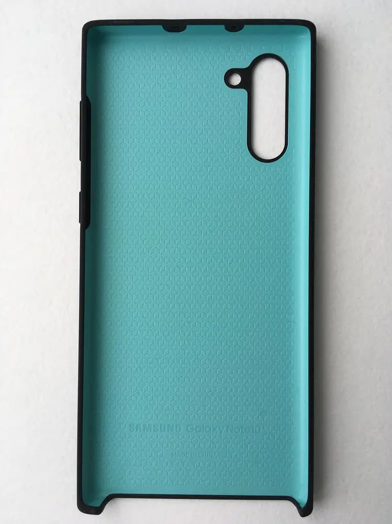 Чохол силіконовий протиударний Official Silicone Cover EF-PN970TBEGRU Samsung Galaxy Note 10 Black - фото 4