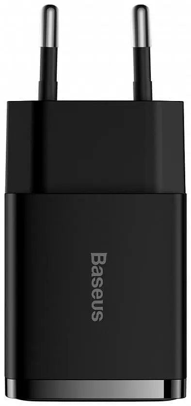 Зарядний пристрій Baseus Compact 10.5W 2 USB black (CCXJ010201) - фото 2