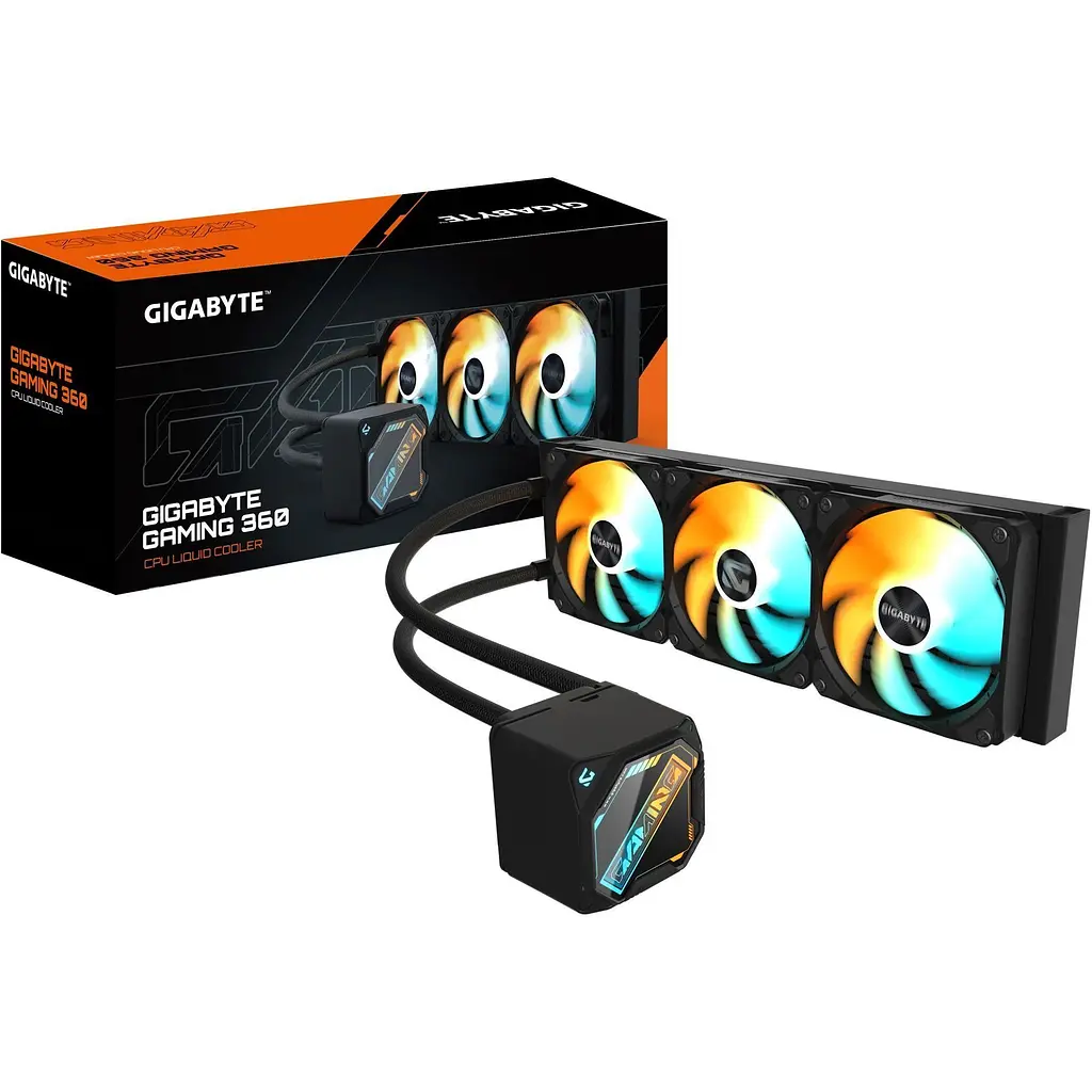 Система водяного охолодження Gigabyte Gaming 360 Black (GP-GIGABYTE GME 360) [149393] - фото 5