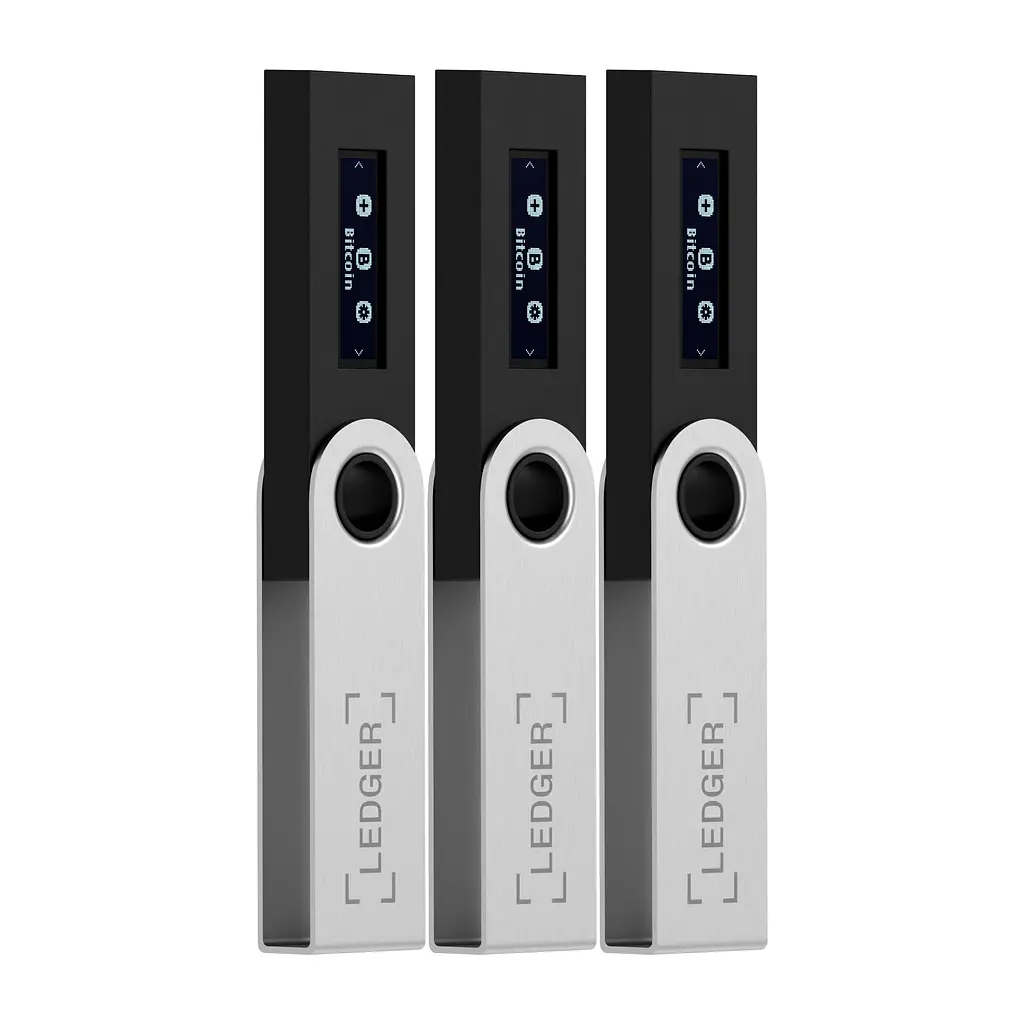 Набір криптогаманців Ledger Family Pack Nano S Matte Black - фото 2