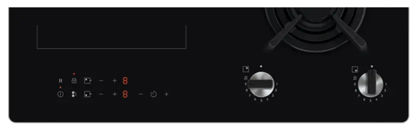 Комбинированная варочная поверхность Electrolux KDI641723K (6909907) - фото 2