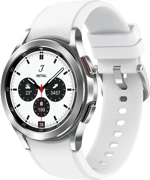 Смарт-годинник Samsung Galaxy Watch4 Classic 42mm LTE (SM-R885) Silver - фото 3