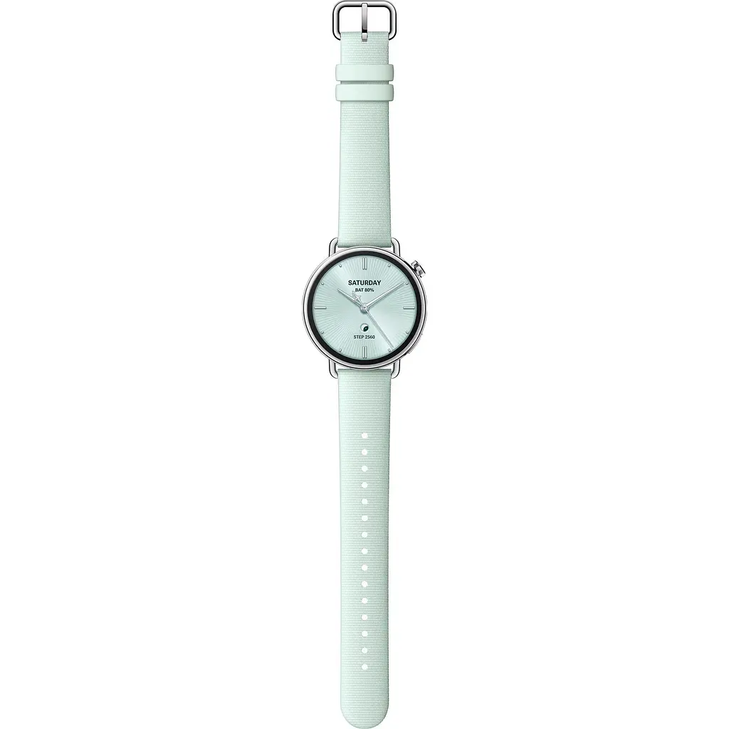 Смарт-годинник Xiaomi Watch S4 41mm Fluororubber Strap Mint Green (BHR080CGL) [148157] - фото 4