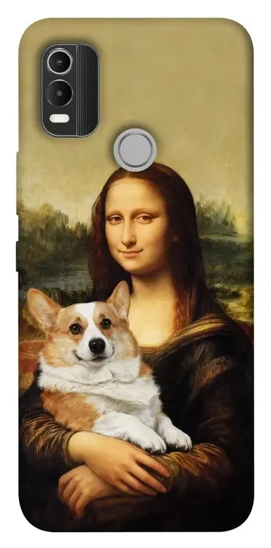 TPU чохол Demsky Mona corgi для Nokia C21 Plus