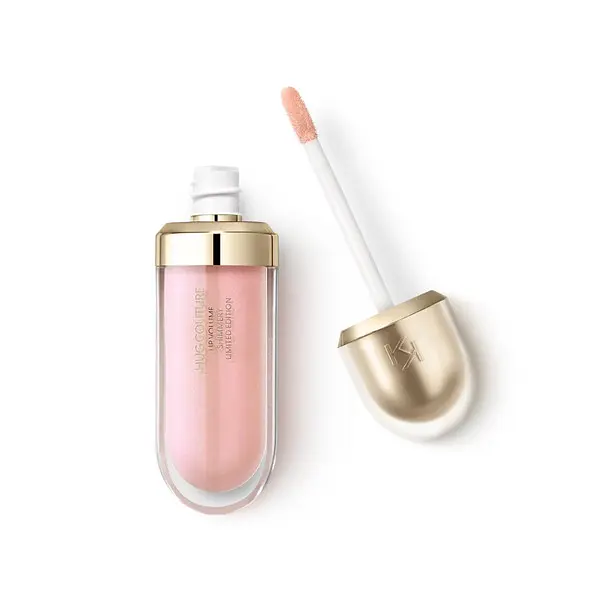 Блиск для губ hug couture lip volume shimmery Kiko Milano 03 Mocha Glaze - фото 3