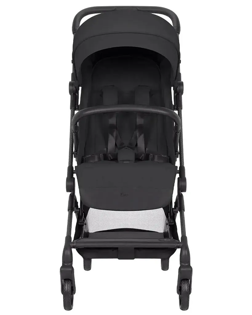 Прогулянкова коляска Carrello Evo CRL-5533 Inkstone Black легка компактна з амортизацією - фото 2