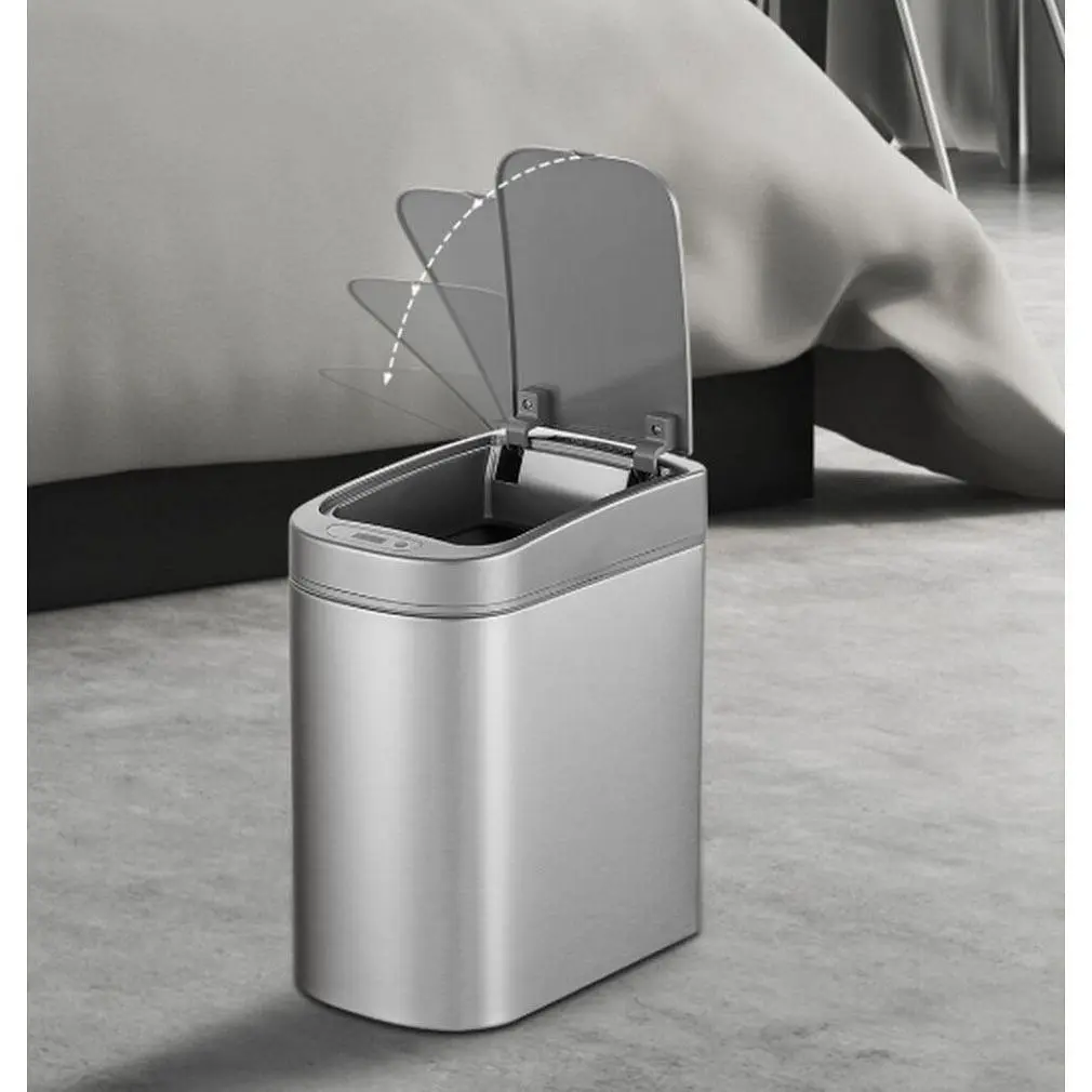 Розумний кошик для сміття Ninestars DZT-7-2 Sensor Trash Can Space Silver [151954] - фото 5