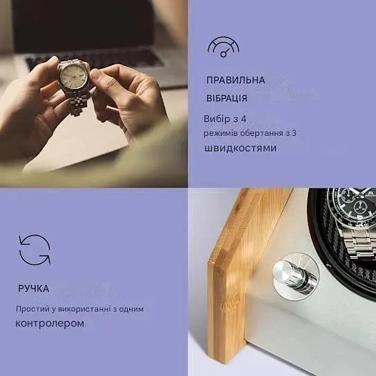 Витрина для часов с автоподзаводом Klarstein Garonne 6 (10036043) - фото 3