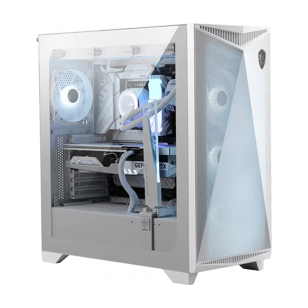 Корпус для ПК MSI MPG GUNGNIR 300R AIRFLOW WHITE - фото 7