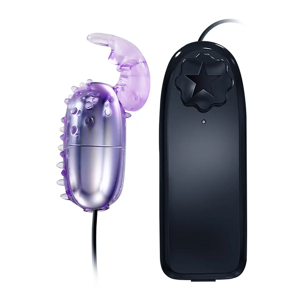 Виброяйцо Baile S-Vibe Super Vibrator 9.2 см фиолетовый - фото 4