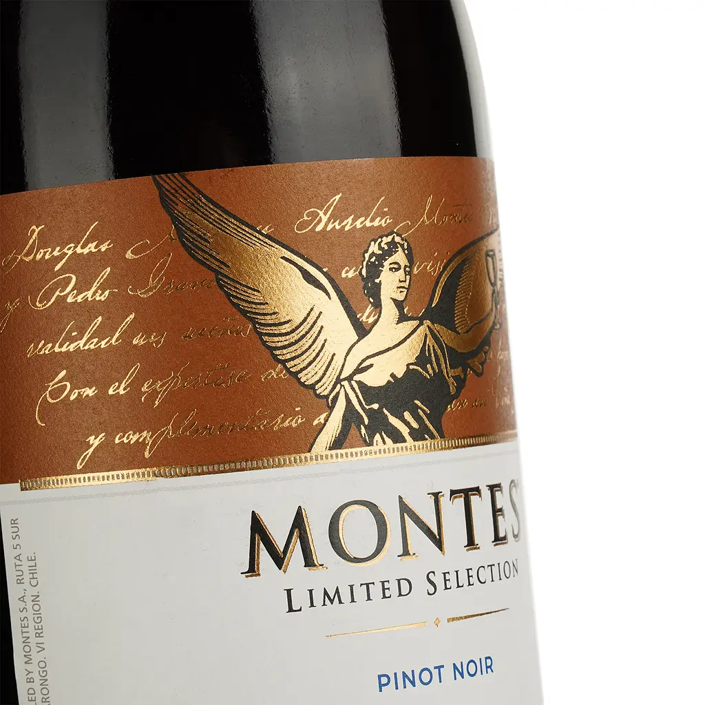 Вино Montes Pinot Noir Limited Selection, красное, сухое, 0,75 л - фото 3