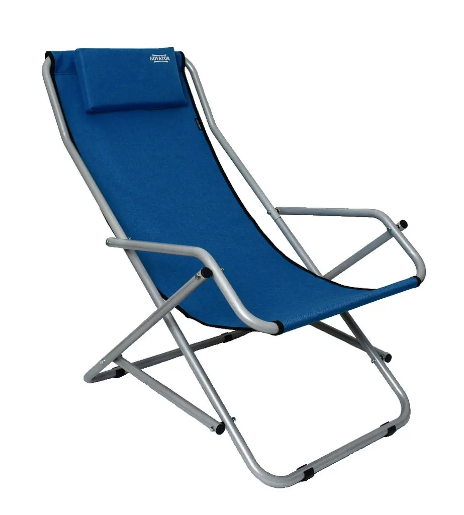 Кресло-шезлонг Novator SH-7 Blue - фото 2