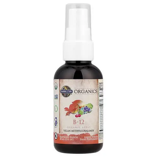 Кобаламин (B-12) Organics B-12 Organic Spray 58 мл Garden of Life vit0005749 - фото 3