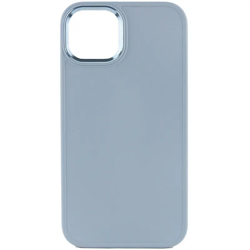 TPU чохол Bonbon Metal Style для Apple iPhone 14 Plus (6.7) Блакитний / Mist blue - фото 2