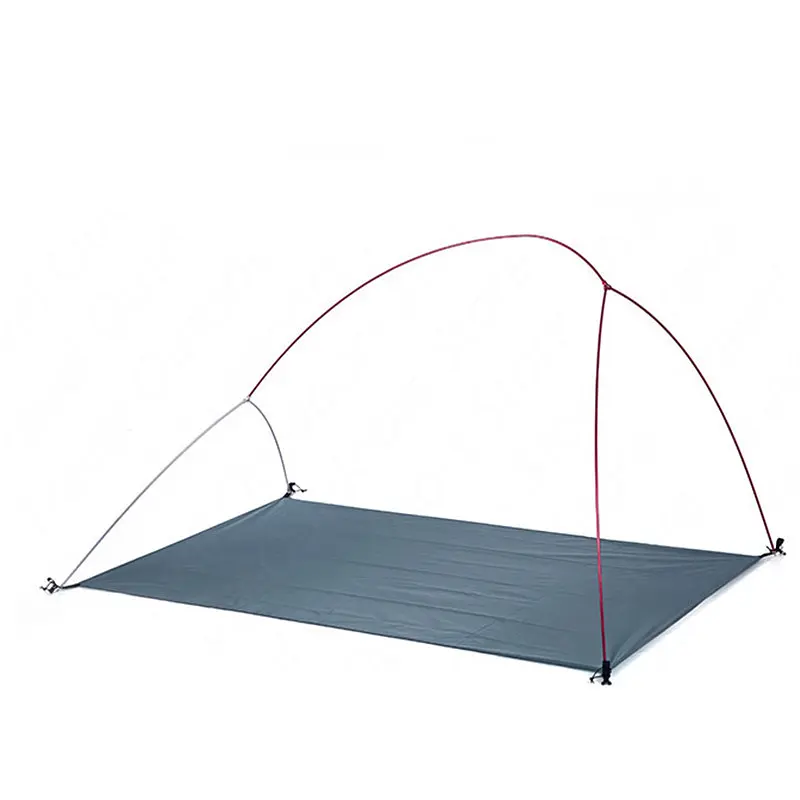 Палатка Naturehike Сloud Up 2 Updated NH17T001-T сверхлегкий двухместный с футпринтом 20D темно-зеленый - фото 2