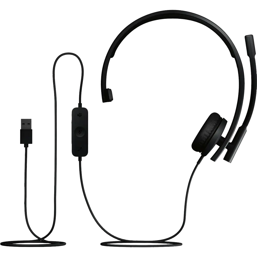 Навушники H570e Corded Mono BLACK-USB-A (981-001426) Logitech teh0021825 - фото 5