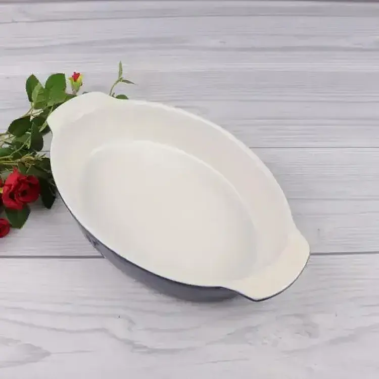 Форма для запекания Fontignac OW0011 керамическая 26 см овальная - фото 2