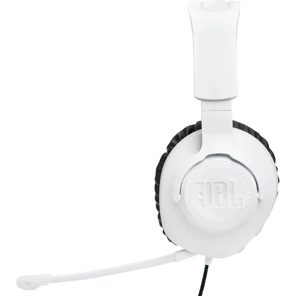 Ігрова гарнітура JBL Quantum 100P Console White (JBLQ100PWHTBLU) - фото 3