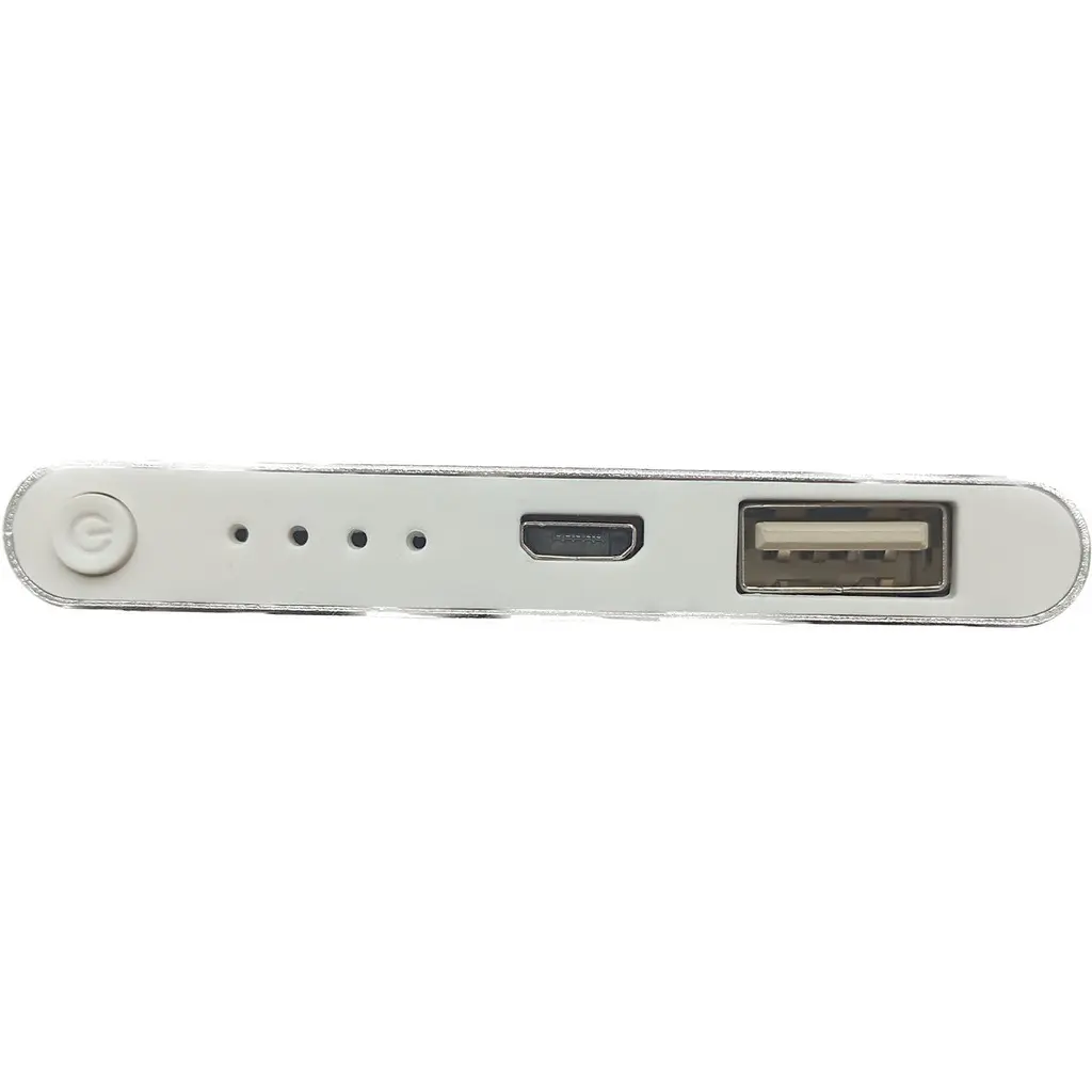 УМБ Power Bank Pineng 9800mAh повербанк внешний аккумулятор Silver (11244) - фото 3
