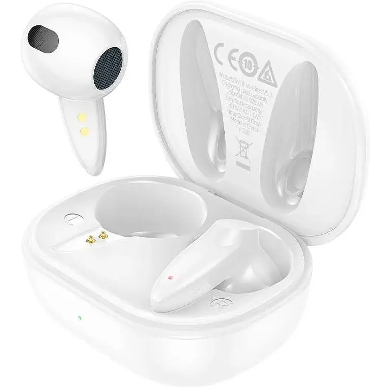 Блютуз Стерео Гарнитура Borofone BW18 Белый - фото 1