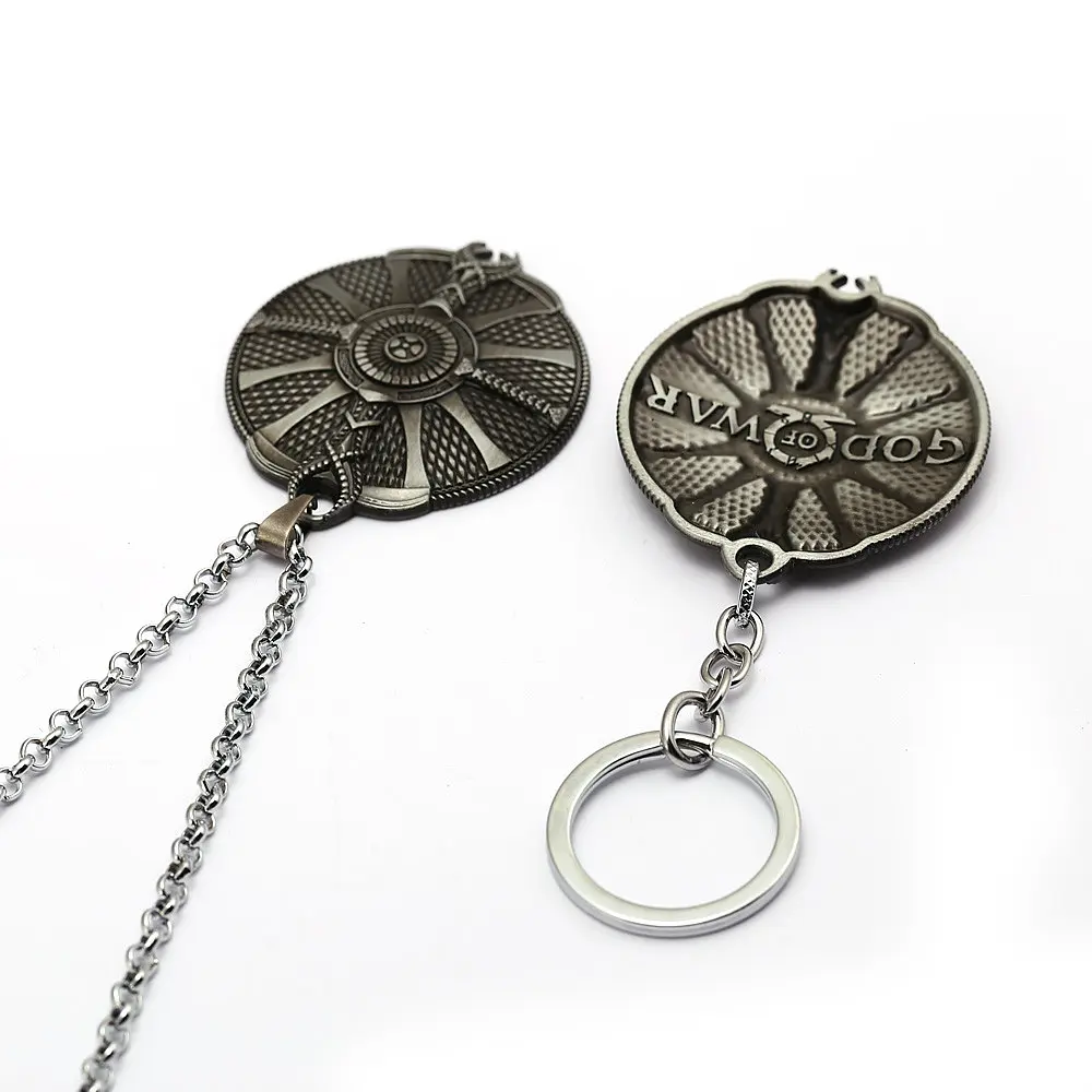 Брелок Gee! Защитный щит Kratos God of War Бог Войны silver GW 21.07.865 - фото 3