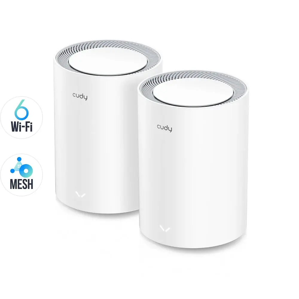 Маршрутизатор WiFi Mesh-система WiFi 6 Cudy M1800 (2-Pack) 2 штуки дводіапазонні гігабітні AX1800 (73-00524) - фото 6