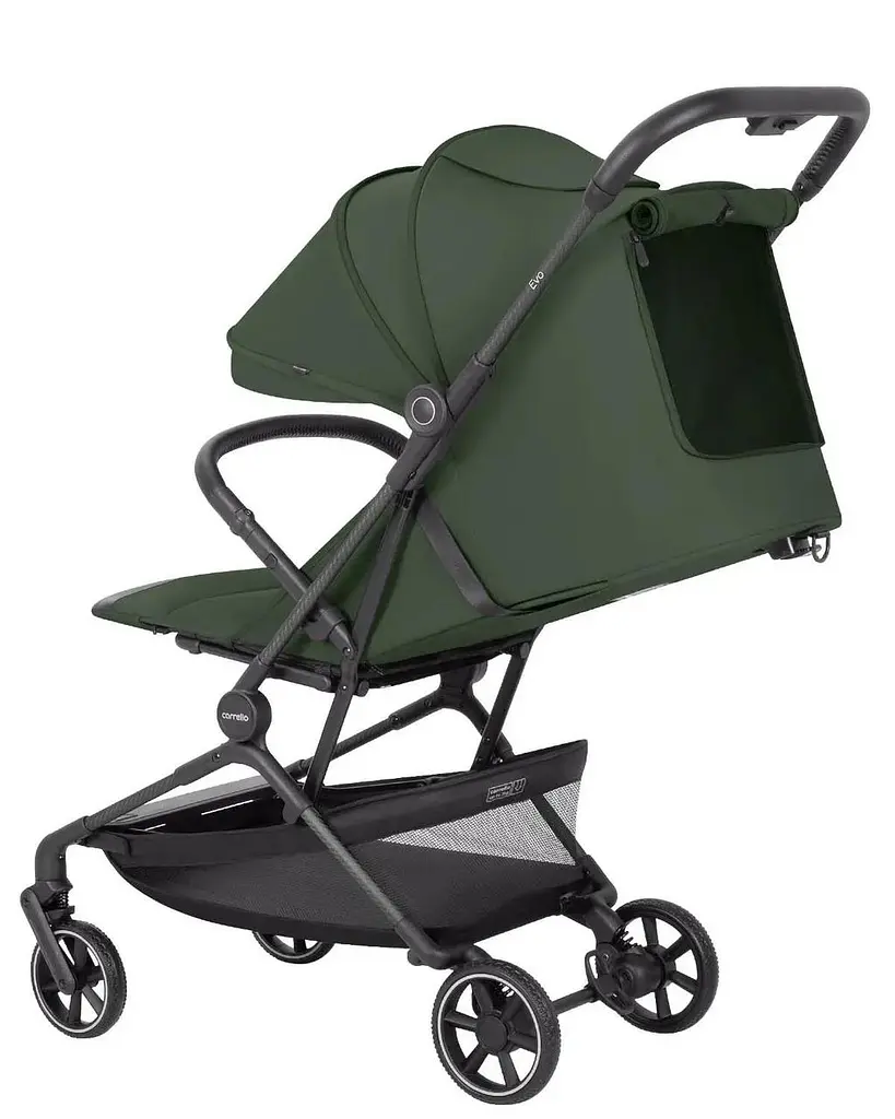 Прогулянкова коляска Carrello Evo CRL-5533 Chateau Green легка компактна з амортизацією - фото 4