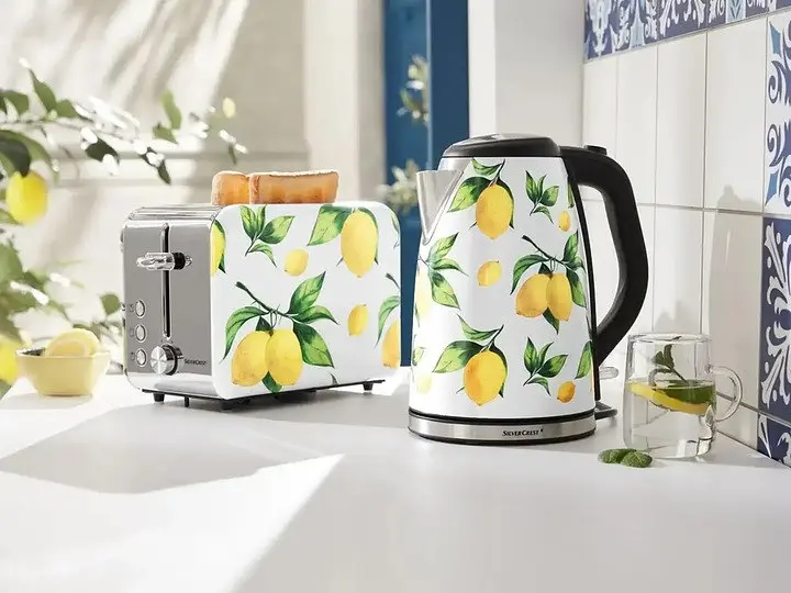 Електрочайник Silver Crest SWKP 3100 A1 lemon - фото 5
