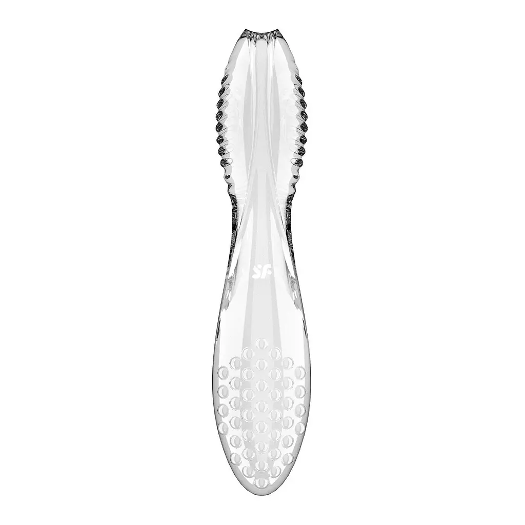 Двосторонній скляний ділдо Satisfyer Dazzling Crystal 2 Transparent - фото 4